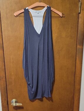 Bella Luxx Blue White Tank Dress M